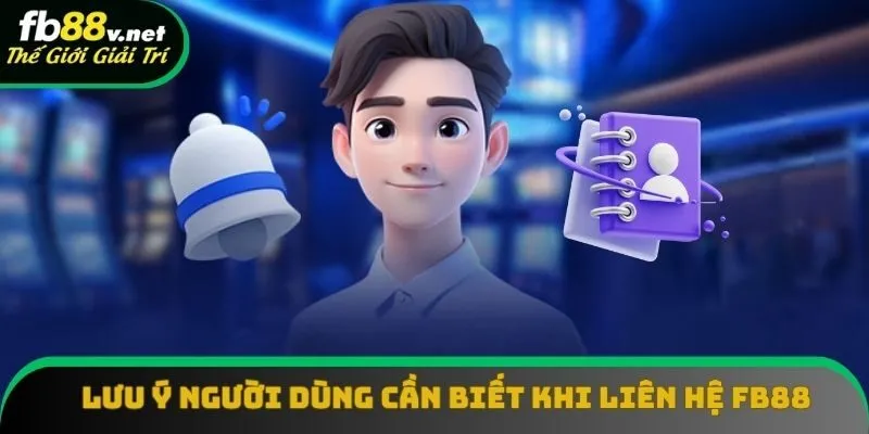 Những điểm cần chú ý trong quá trình liên hệ FB88