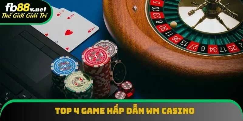 Top 4 game hot chủ đề casino
